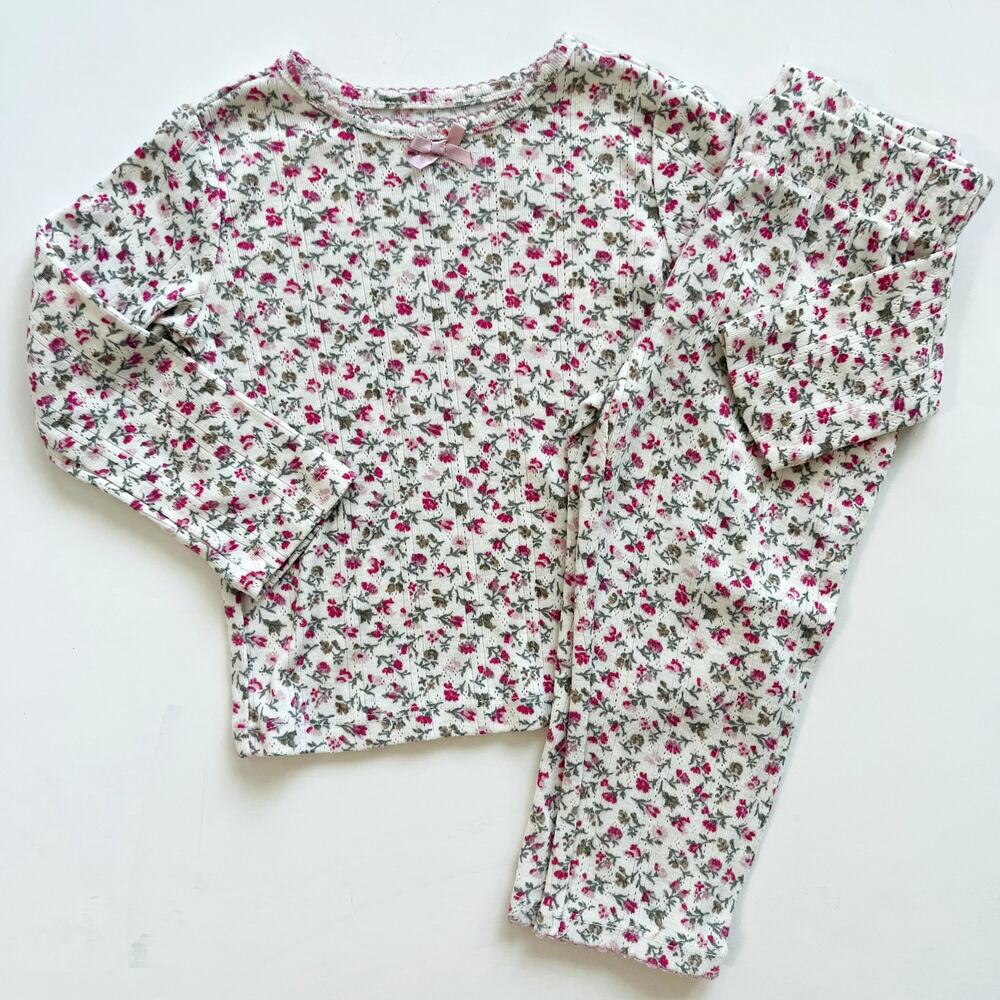 Gap Floral Pointelle Pajamas 2T
